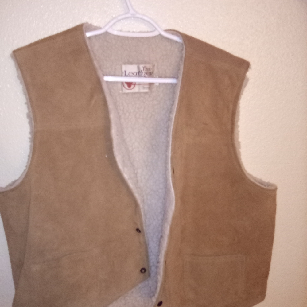 Leather vest